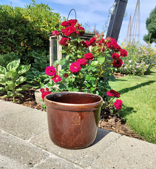 Secondhand - Syltekrukke "Kronjyden" Ø 21,5 x H 17,2 cm