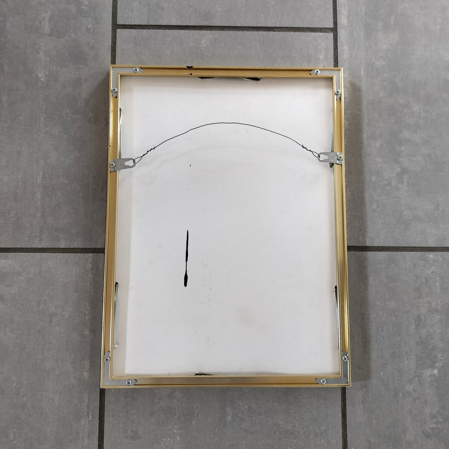 bagside af Secondhand - Indrammet Kurt Trampedach plakat