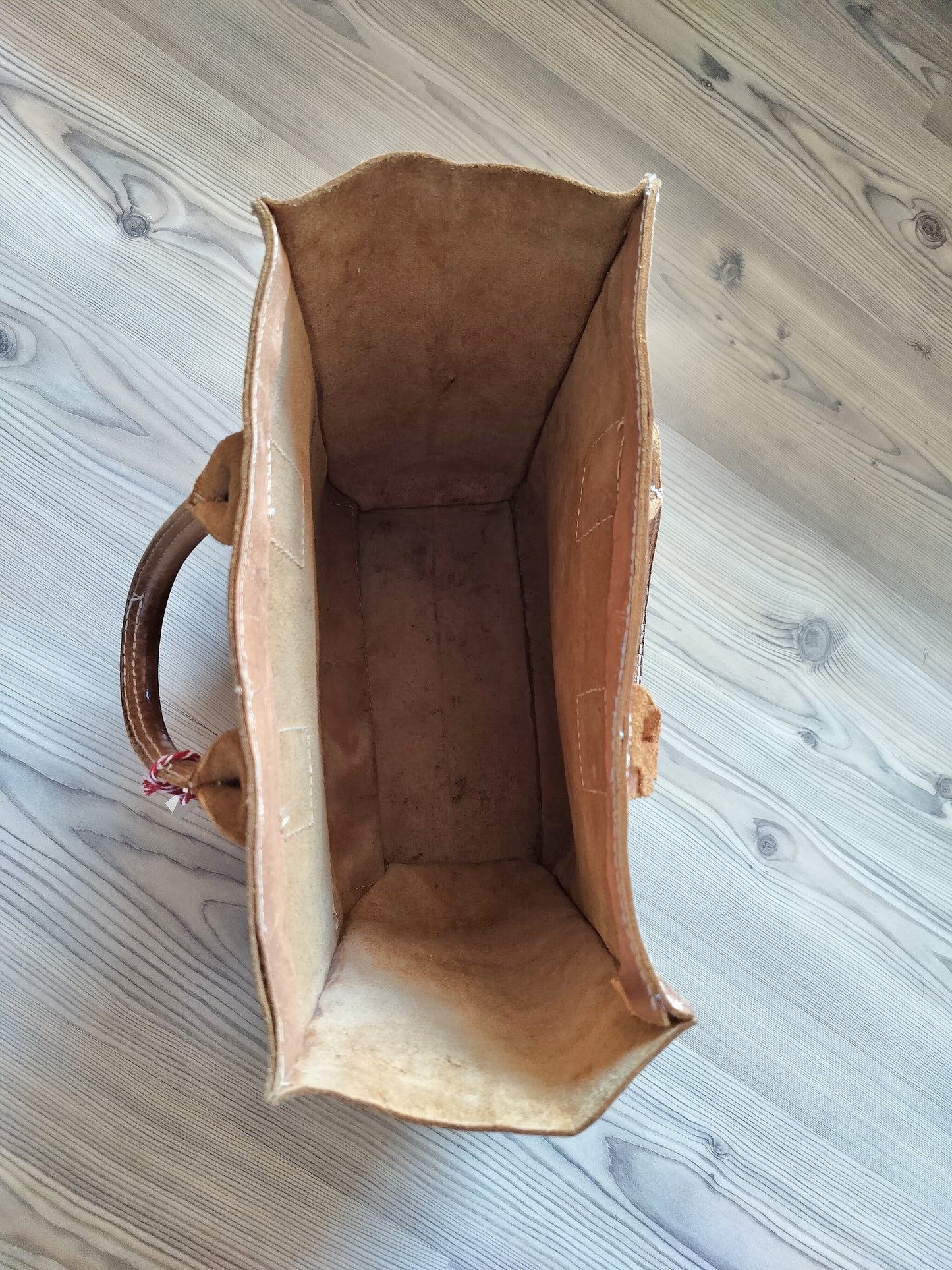 Secondhand - Shopper af kernelæder