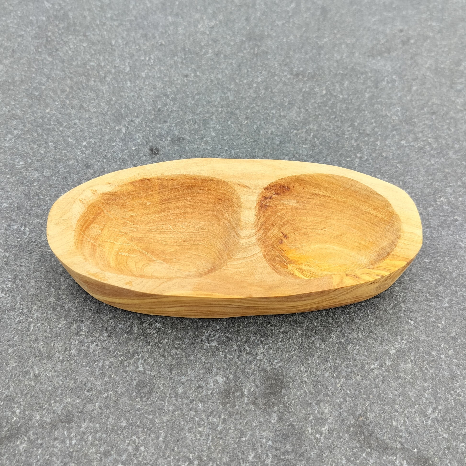 Ib Laursen - Skål med 2 rum af oliventræ