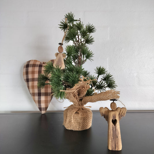 Ib Laursen - Engel Lucia stående H 10 cm