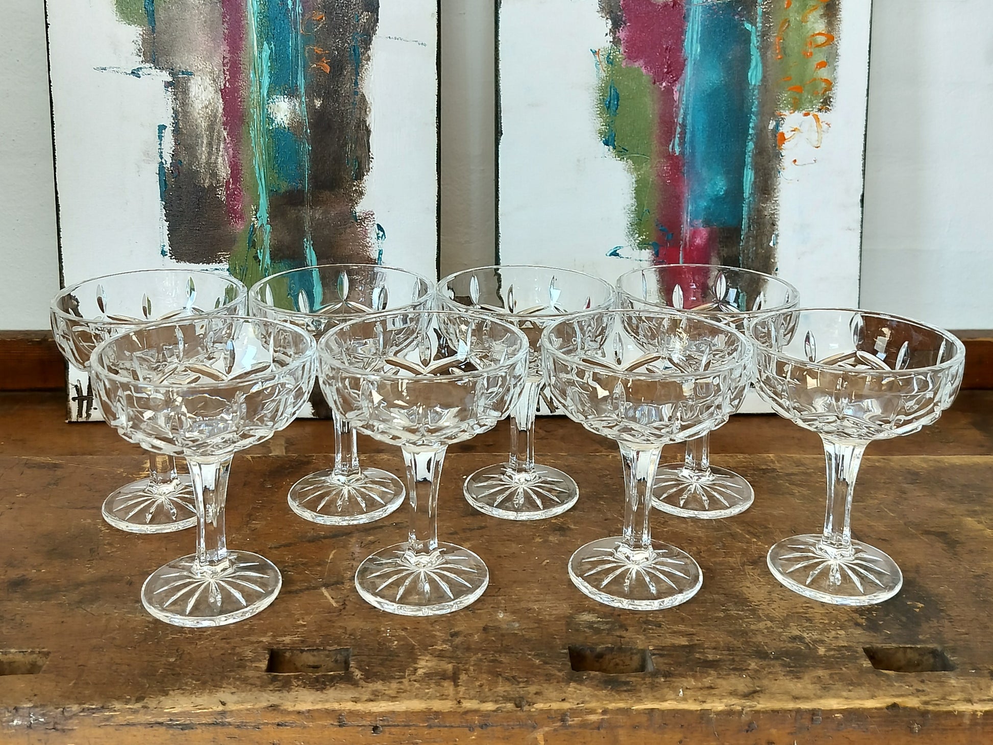 Secondhand - Dessertskåle 8 stk.