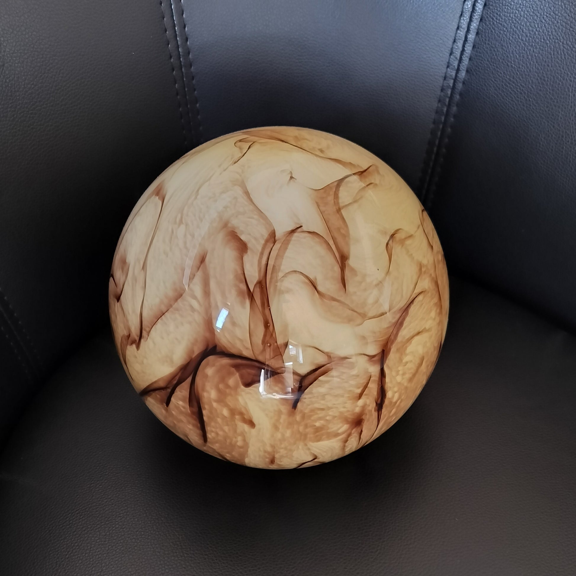 Secondhand - Art Deco glas lampeskærm