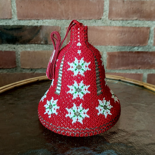 Secondhand - Rød Perle klokke