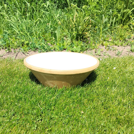 Secondhand - Lerfad Ø 34,5 x H 13 cm (2)