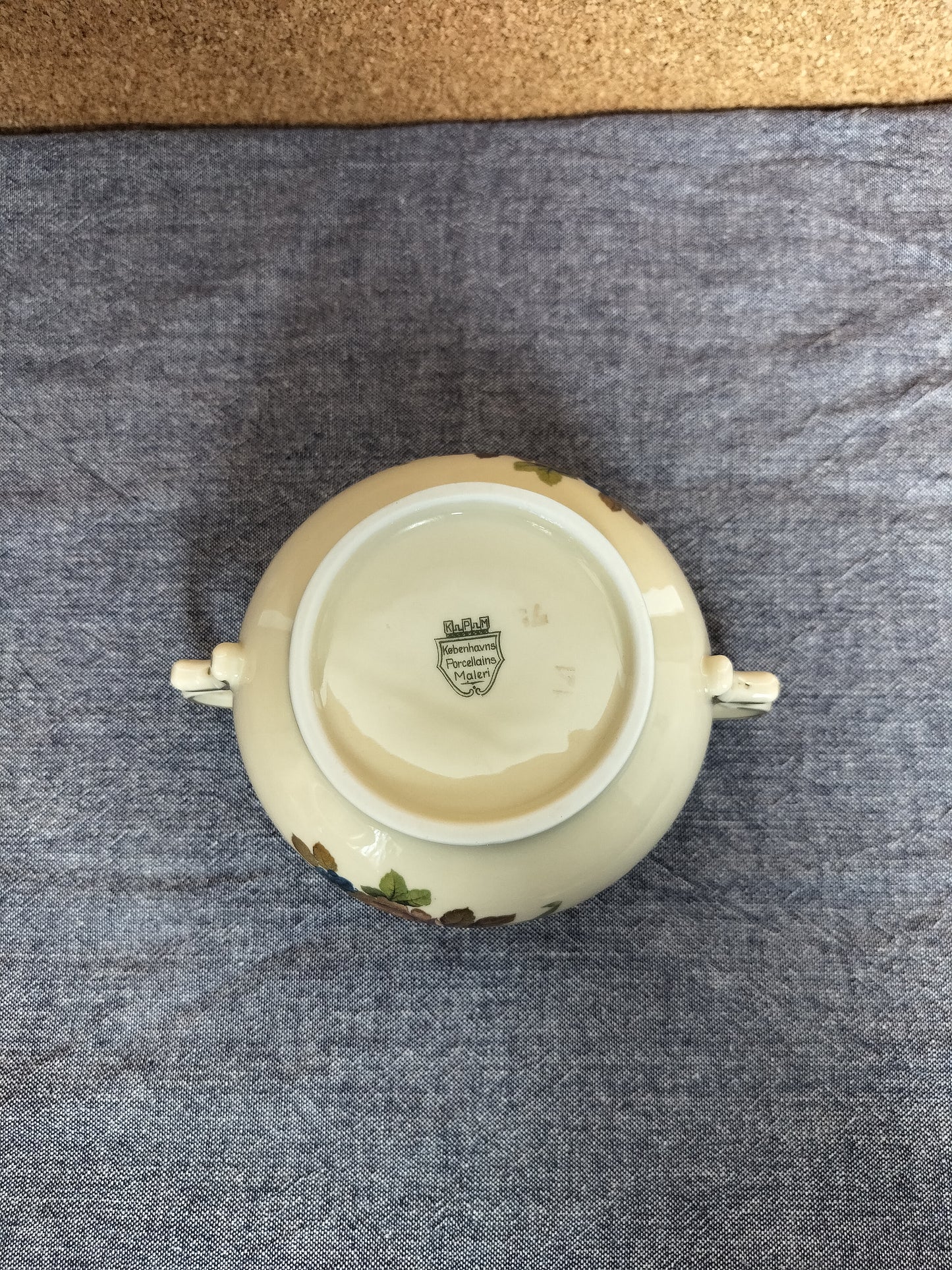 Secondhand - Rosenborg sukkerskål Ø 11/16 x H