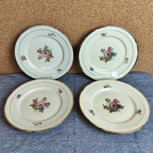 Secondhand - Rosenborg 4 stk. frokost tallerkner Ø 21,5 cm