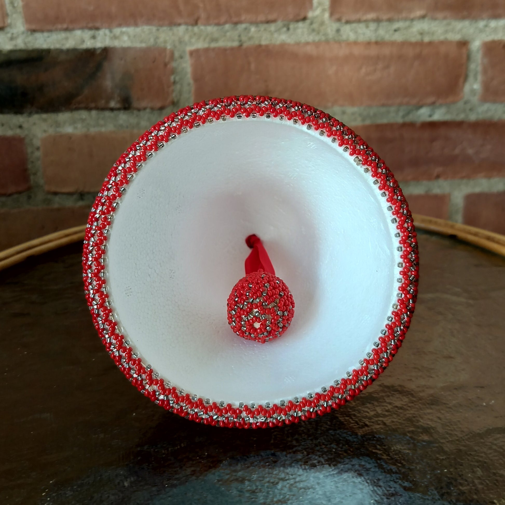 bunden af Secondhand - Rød Perle klokke