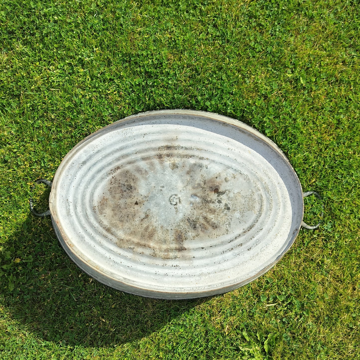 Secondhand - Glud og Marstrand zink balje L 58 x B 44 x H 24 cm