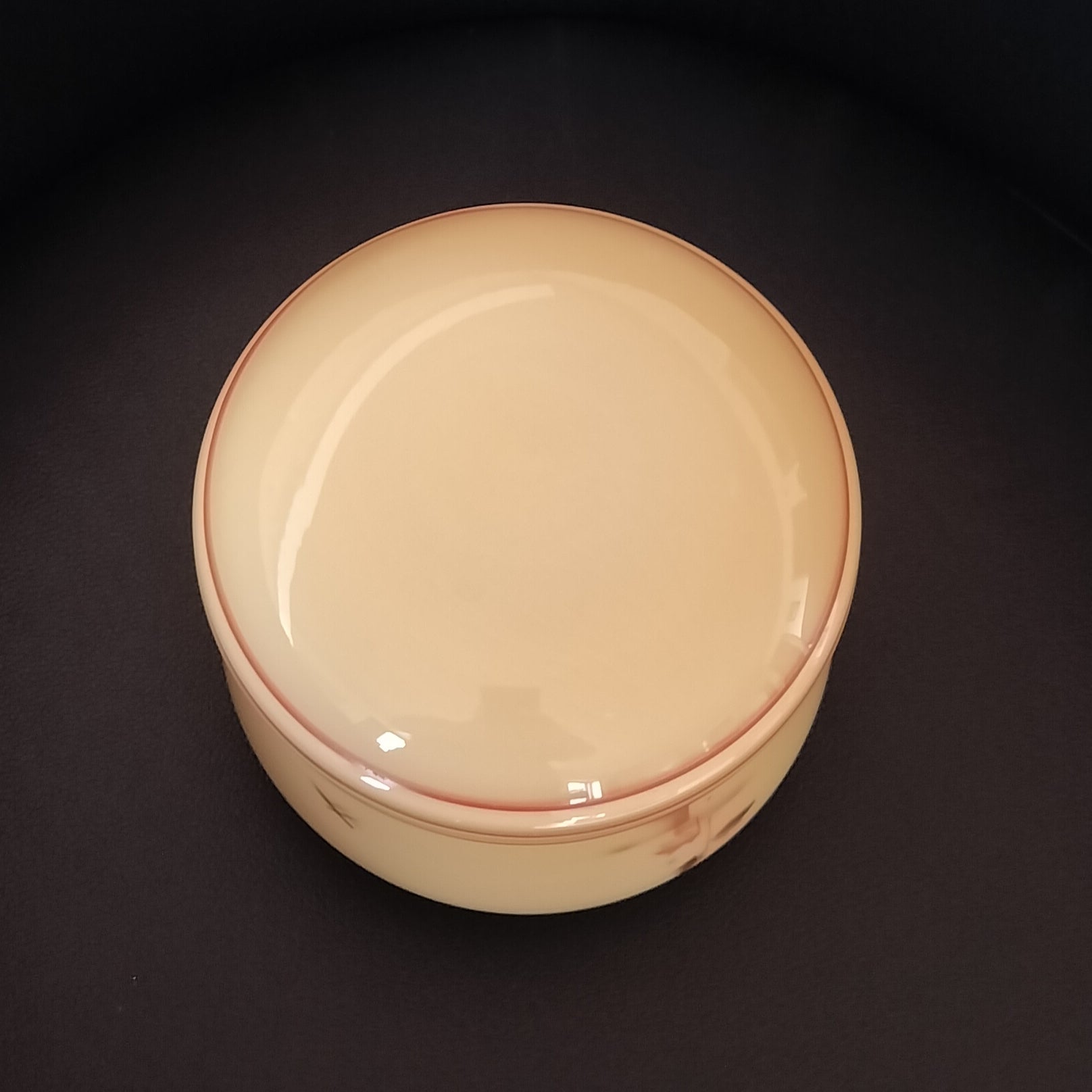 Secondhand - Gammel retro glas lampeskærm