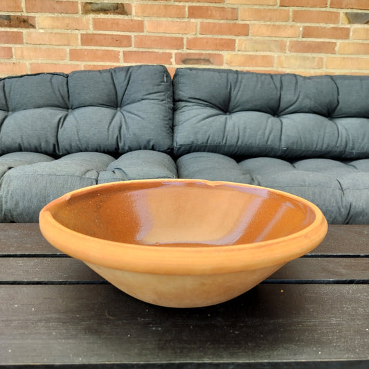 Secondhand - Lerfad Ø 30/30,5 x H 9 cm (Holbæk no. 2)