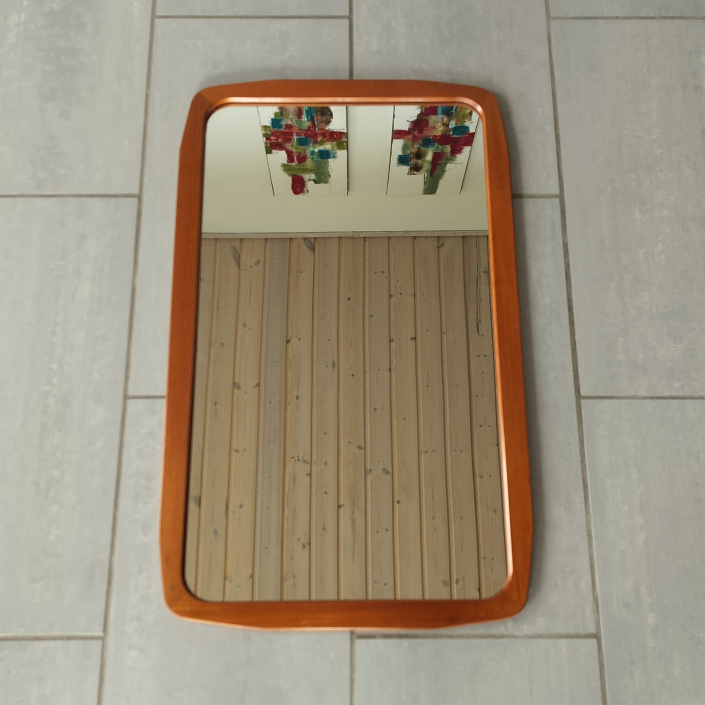 Secondhand - Teak spejl