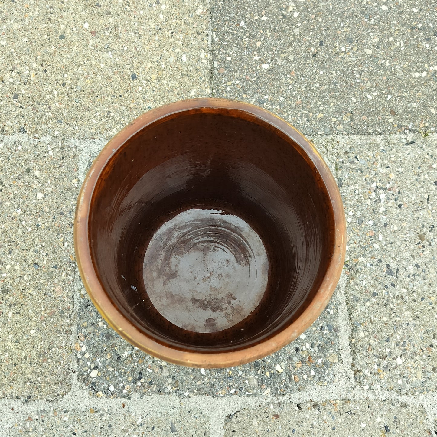 Secondhand - Syltekrukke "4" Ø 19 x H 20,3 cm