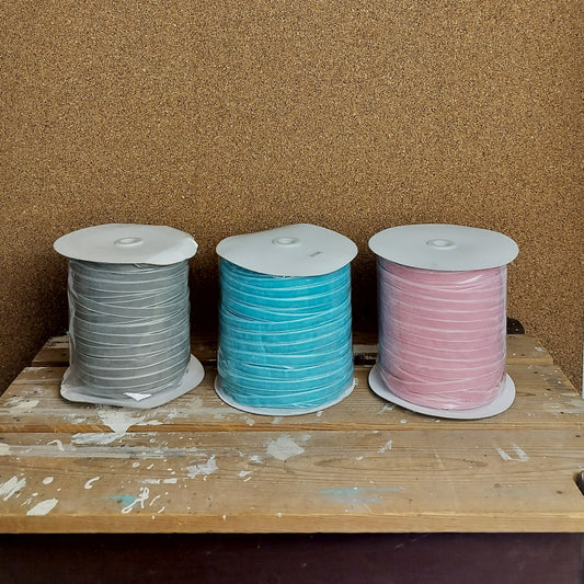 Velourbånd på spole B 1 x L 200 m.