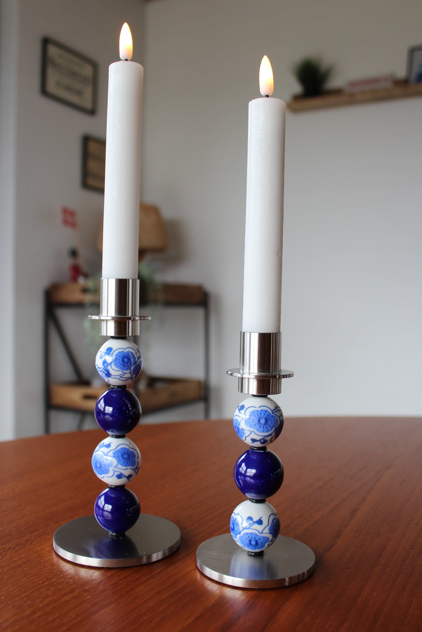 My candle - Lysestage sæt i stål, model 9101