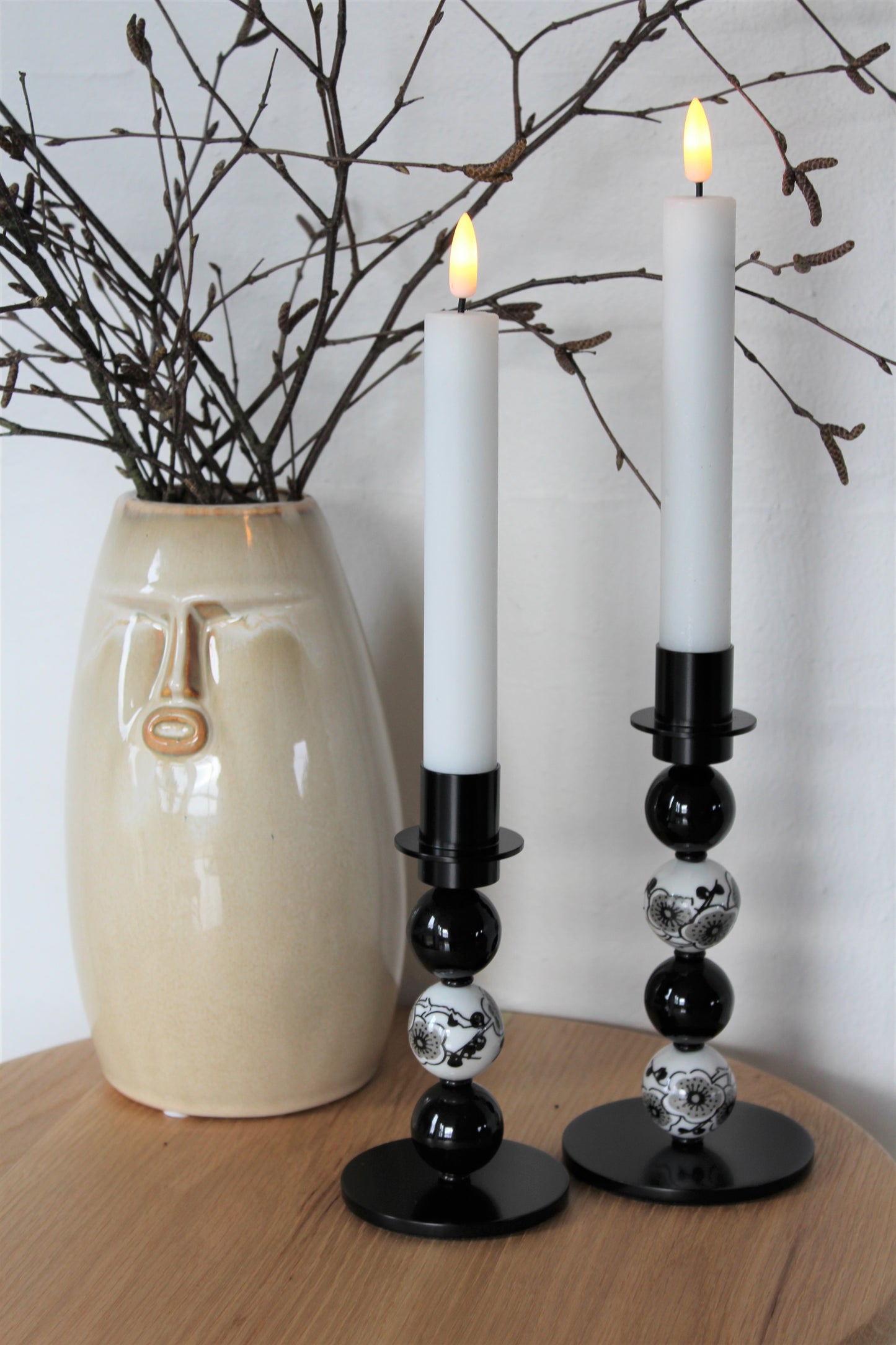My candle - Lysestage sæt i sort, model 9103