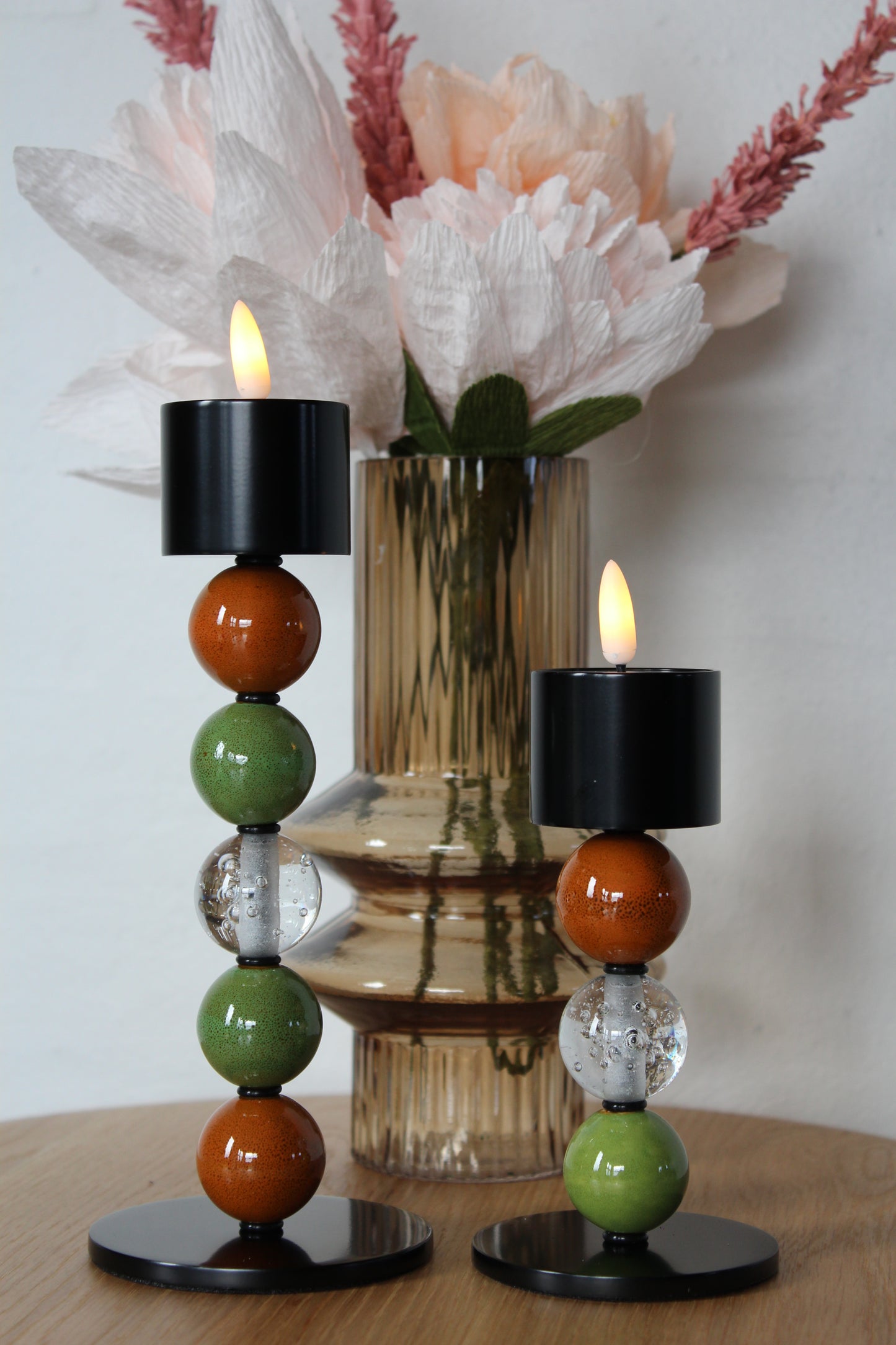 My candle - Lysestage sæt i sort, model 9107