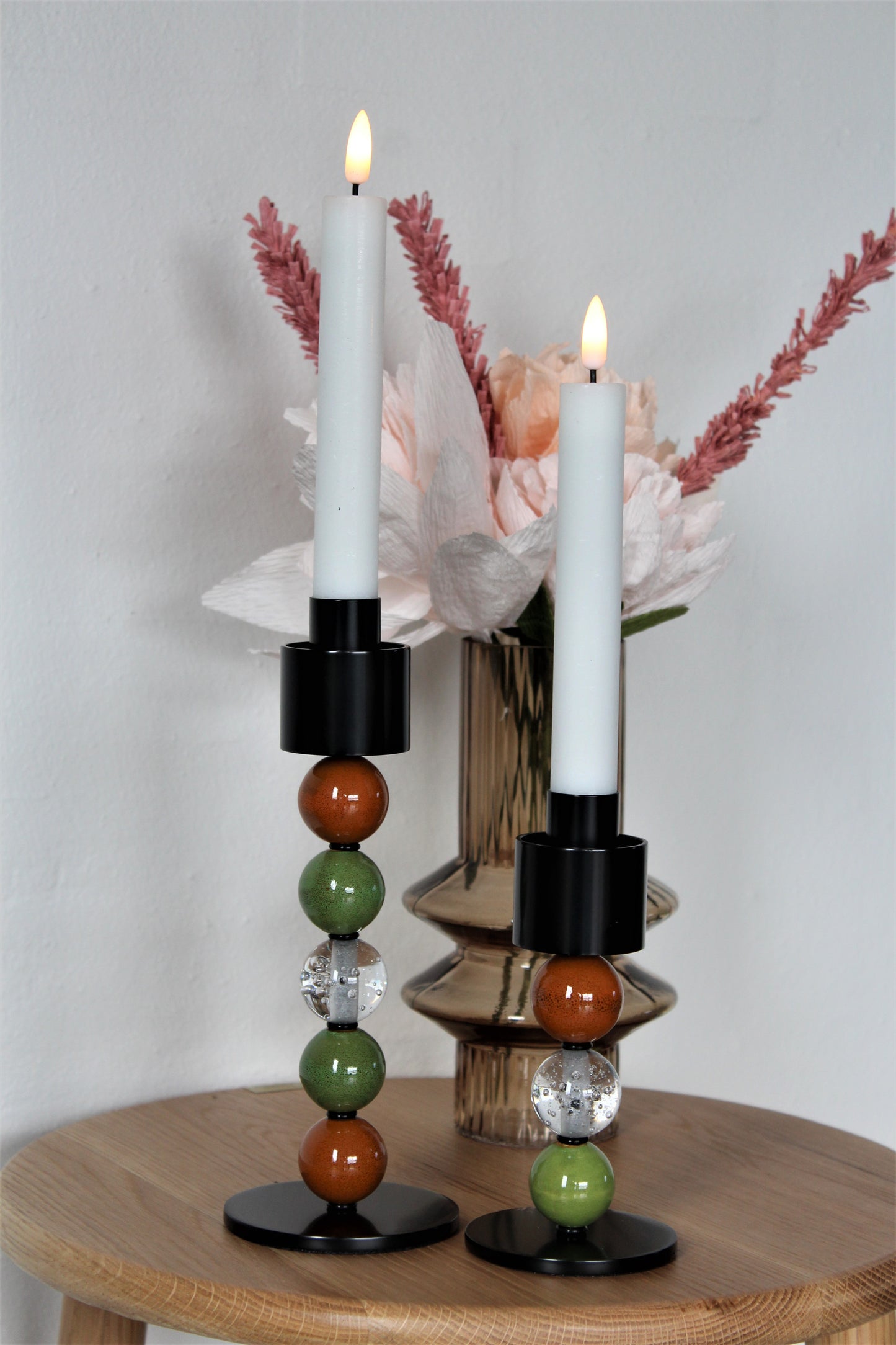 My candle - Lysestage sæt i sort, model 9107