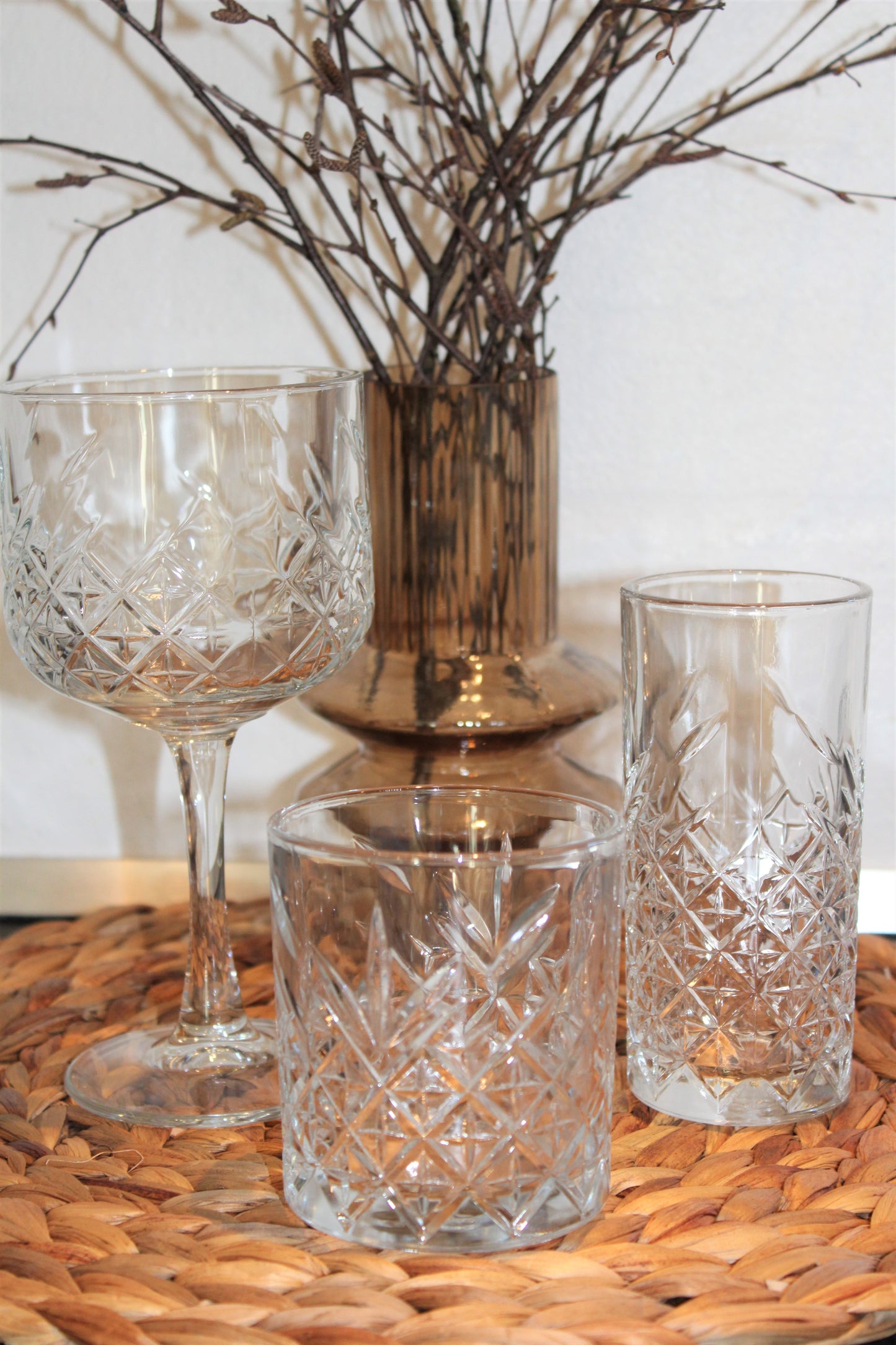 Vandglas / drikkeglas 34,5 cl 4 stk i pakke