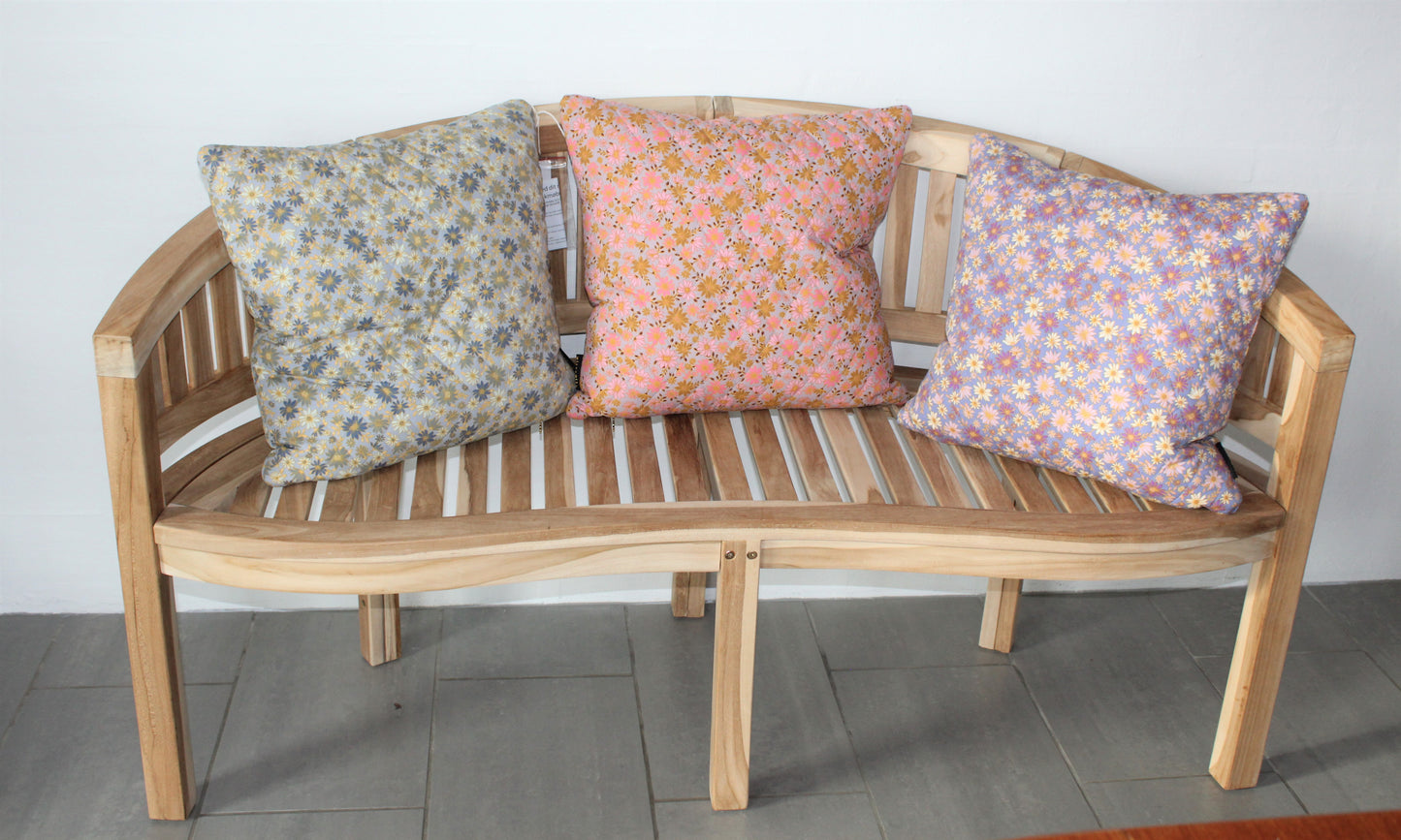 OUTLET - Mitomito quiltet pude med blomsterprint