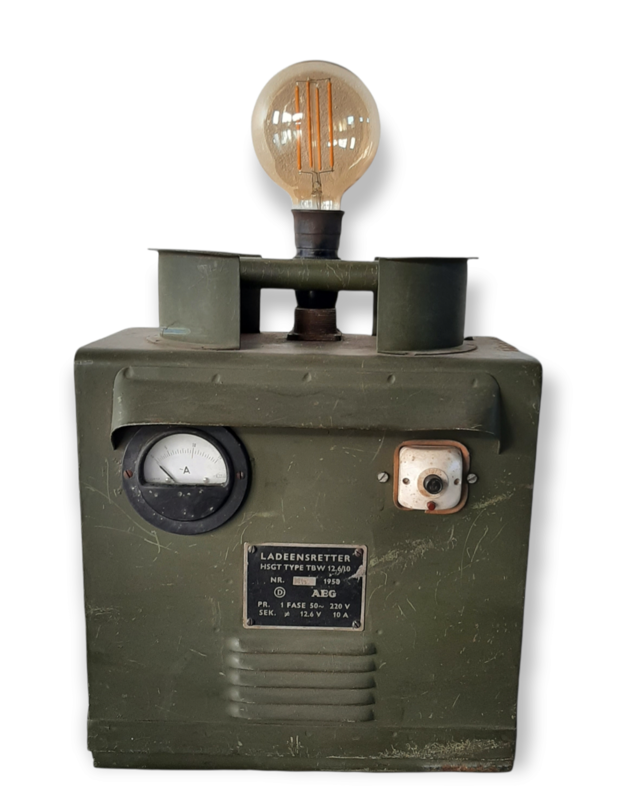 upcycling lamp