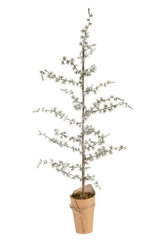 2HAVE - kunstigt cedertræ med sne i potte H75cm
