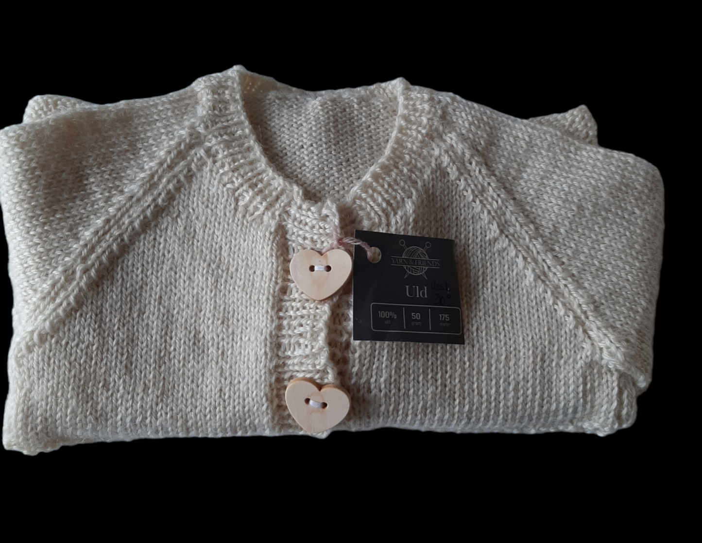 Homemade - Baby striktrøje beige