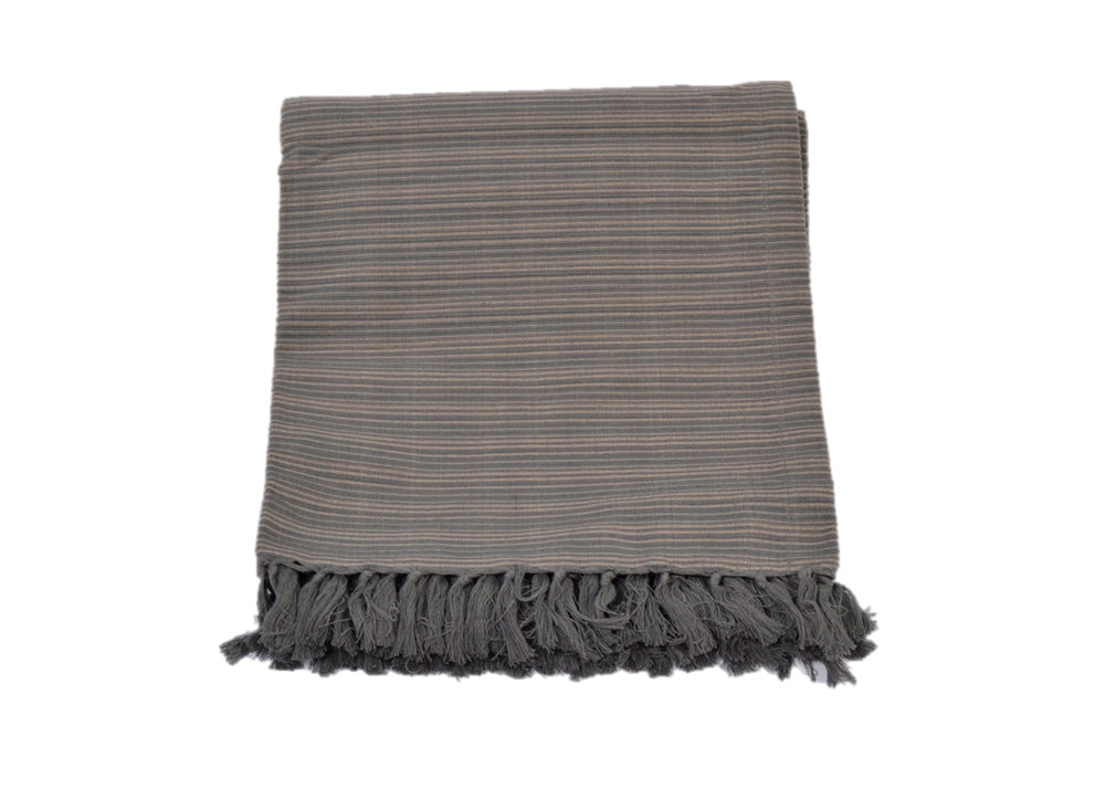 OUTLET - Engholm Textiles plaid grå