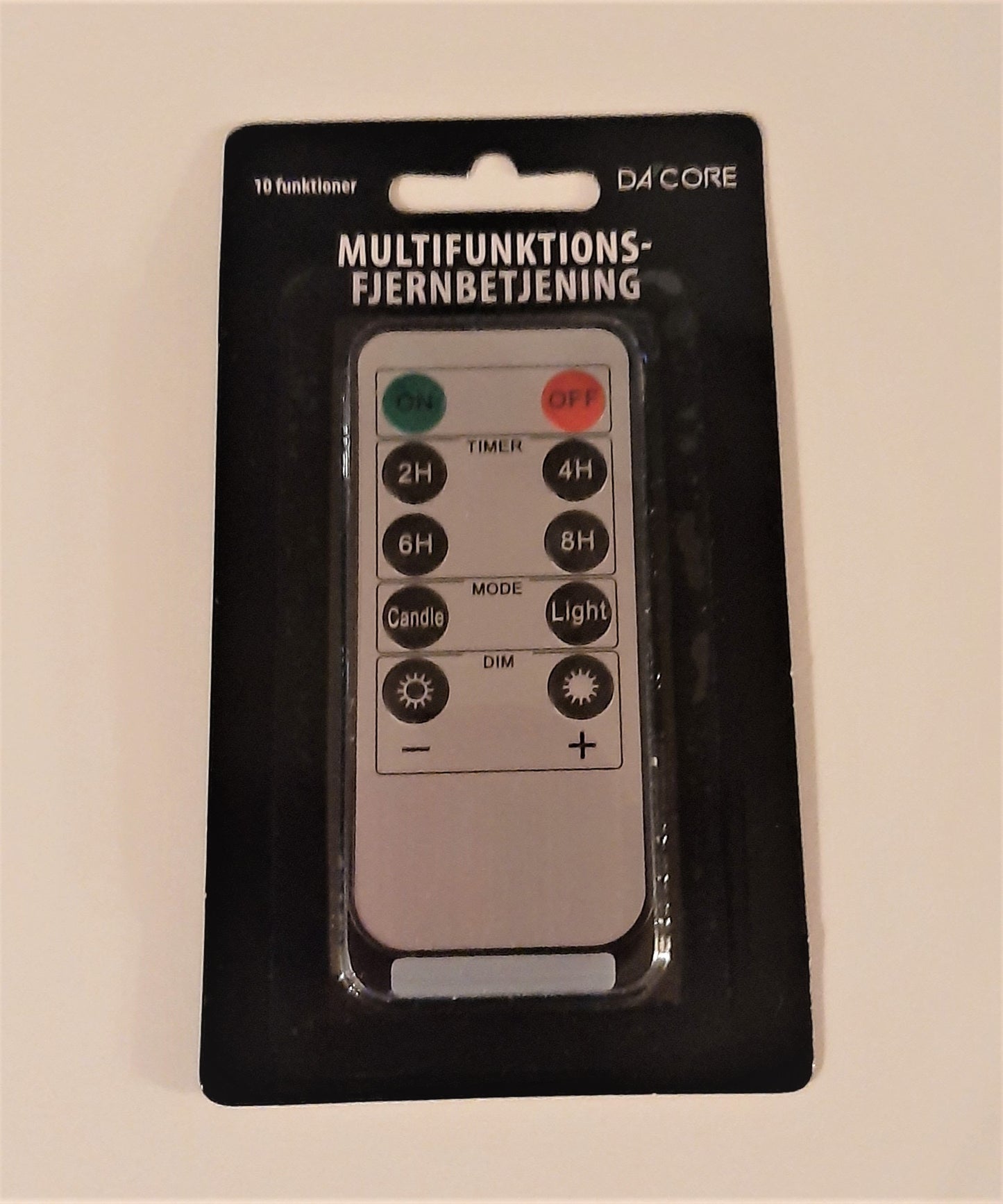 Fjernbetjening til LED lys