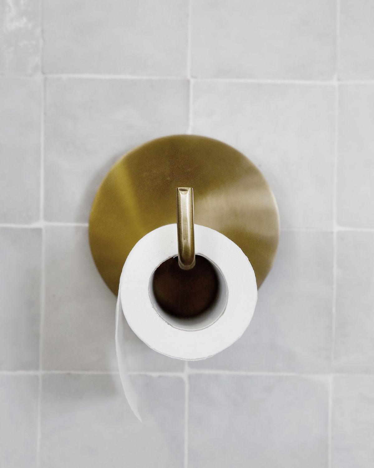 House Doctor - Toiletpapirholder, text, messing finish