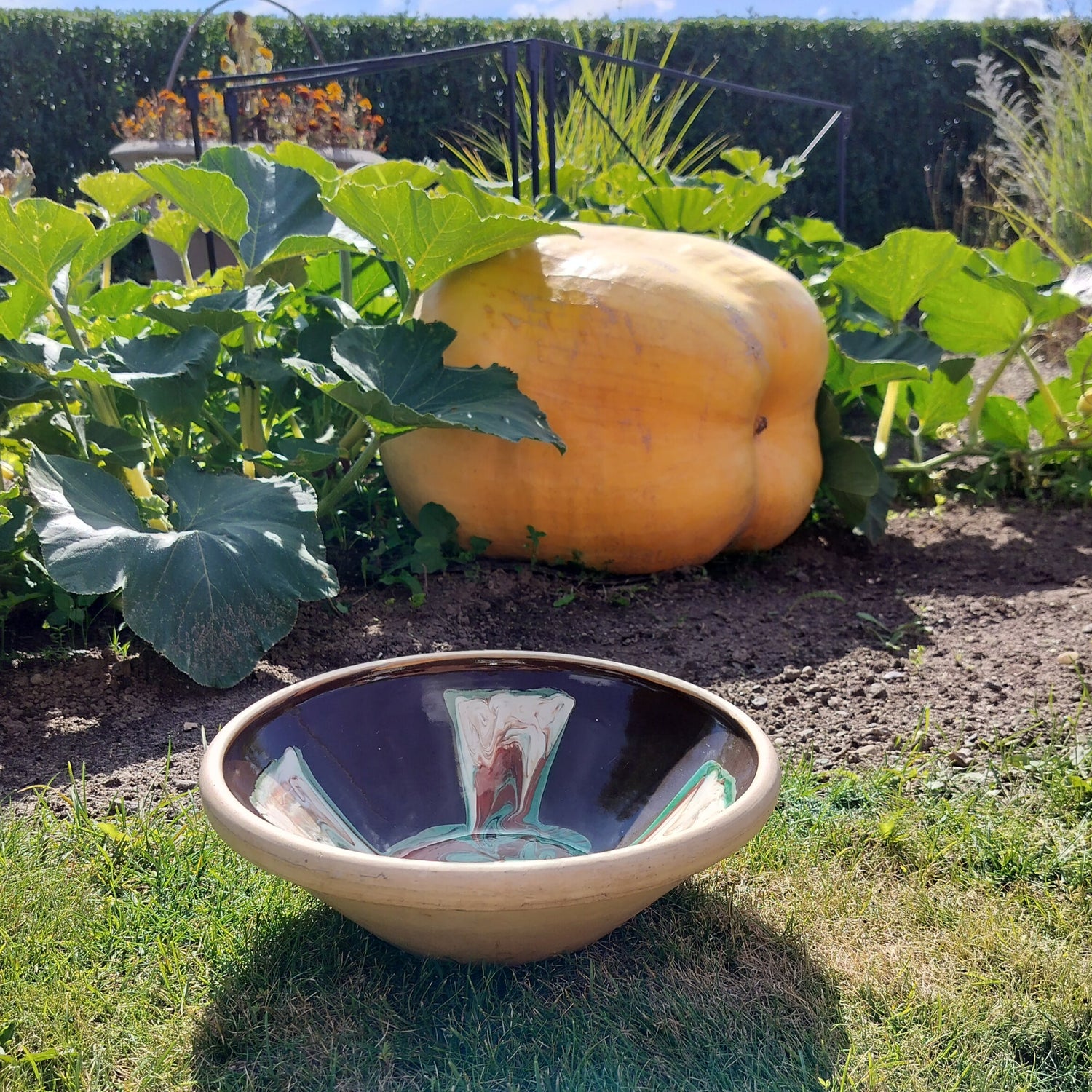 Secondhand lerfade og lerskåle