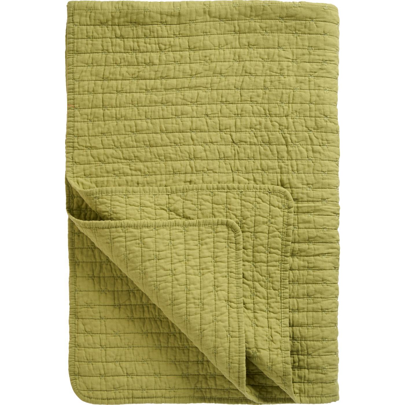 Ib Laursen - Quilt med korssting, Herbal Green
