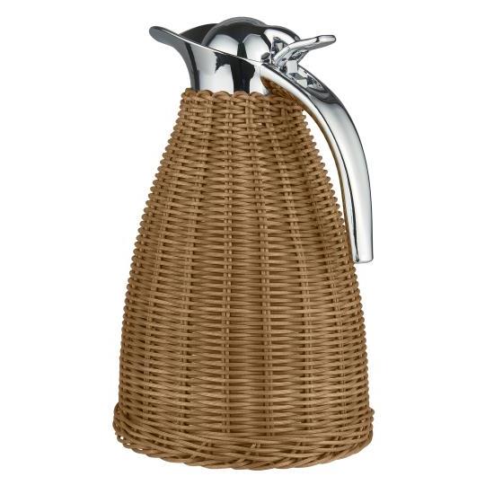 Ib Laursen termokande med flet, brun, 1,5 liter