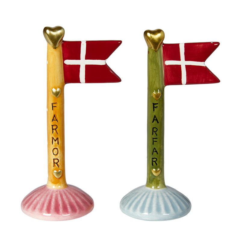 Keramik flag FARMOR / FARFAR 8 x 5 x 14 cm