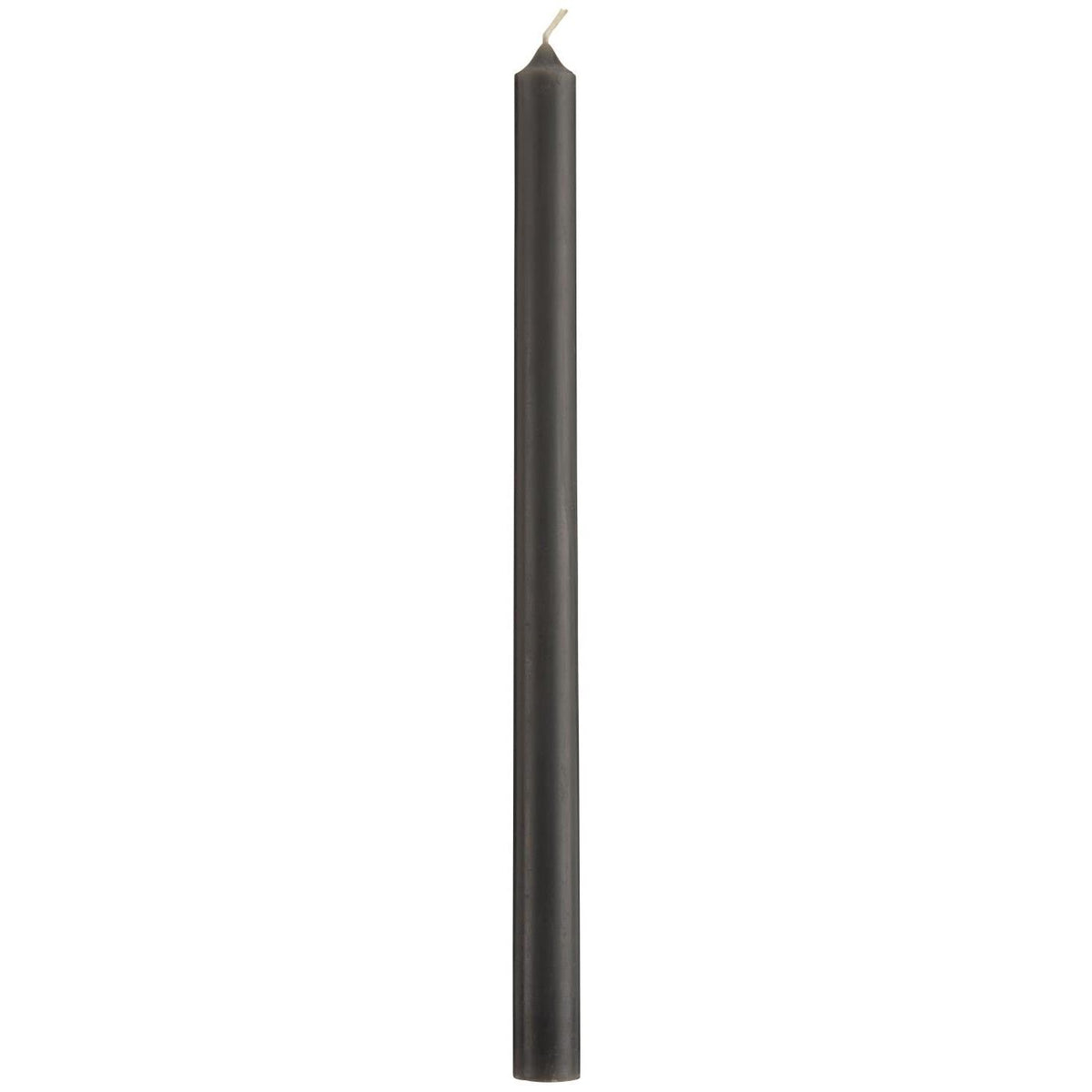 Ib Laursen - Kertelys 12 stk. Ø 1,3 x H 20 cm, farve Mørkegrå