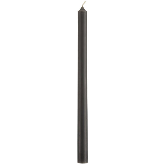 Ib Laursen - Kertelys 10 stk. Ø 1,3 x H 20 cm, farve Mørkegrå