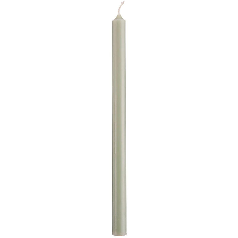 Ib Laursen - Kertelys 12 stk. Ø 1,3 x H 20 cm, farve Støvgrøn