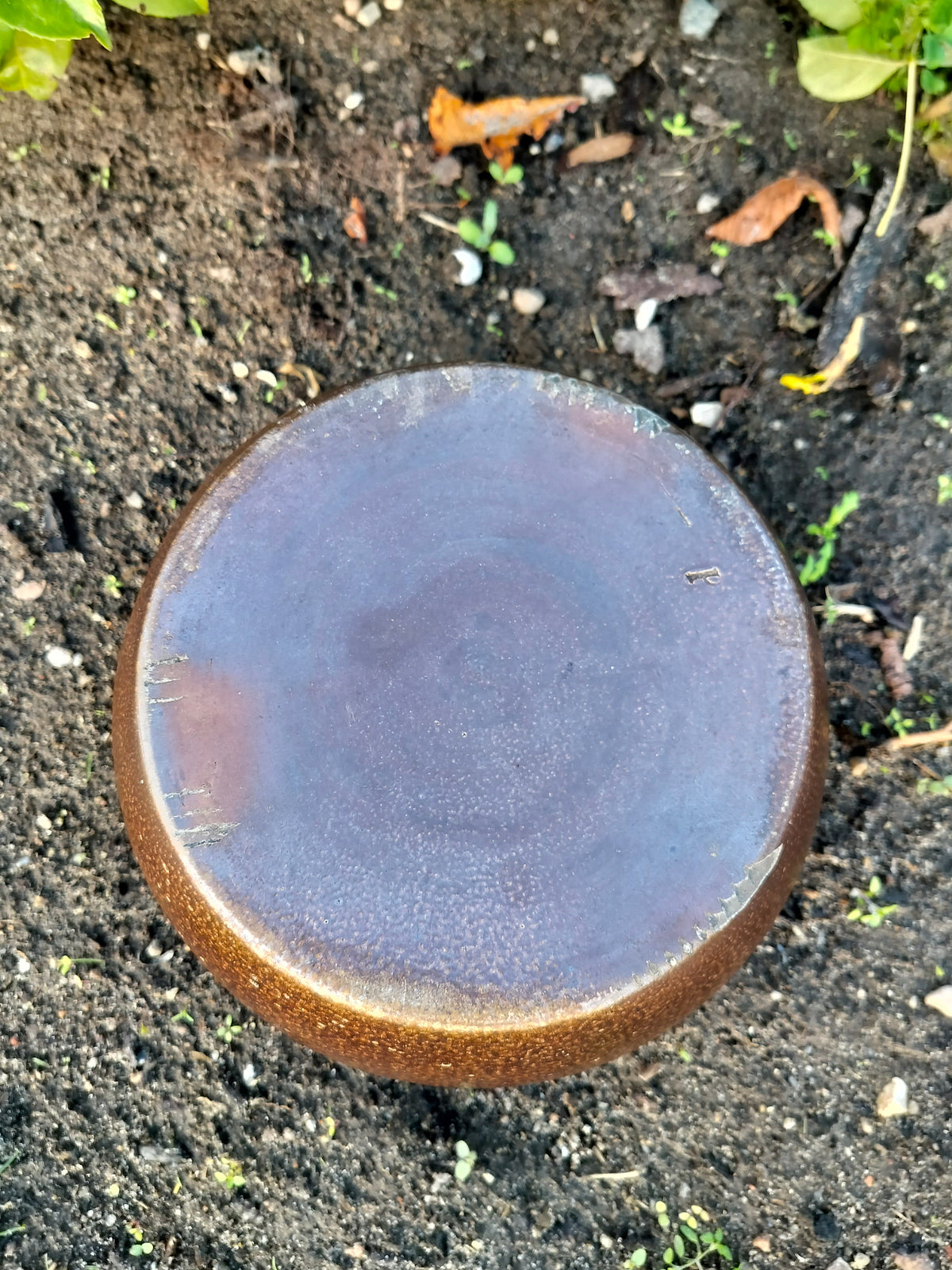 Höganäs syltekrukke 6 L i brun glasur, Ø 24 cm