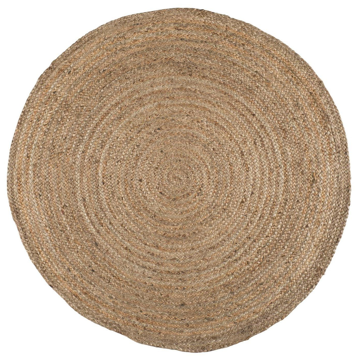 Ib Laursen - Rund jute gulvtæppe Ø 120 cm