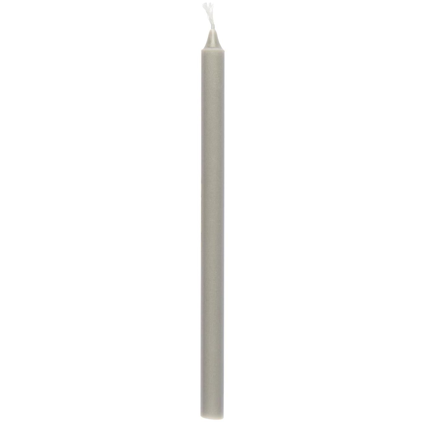 Ib Laursen - Kertelys 12 stk. Ø 1,2 x H 20 cm, farve GRÅ (french grey)
