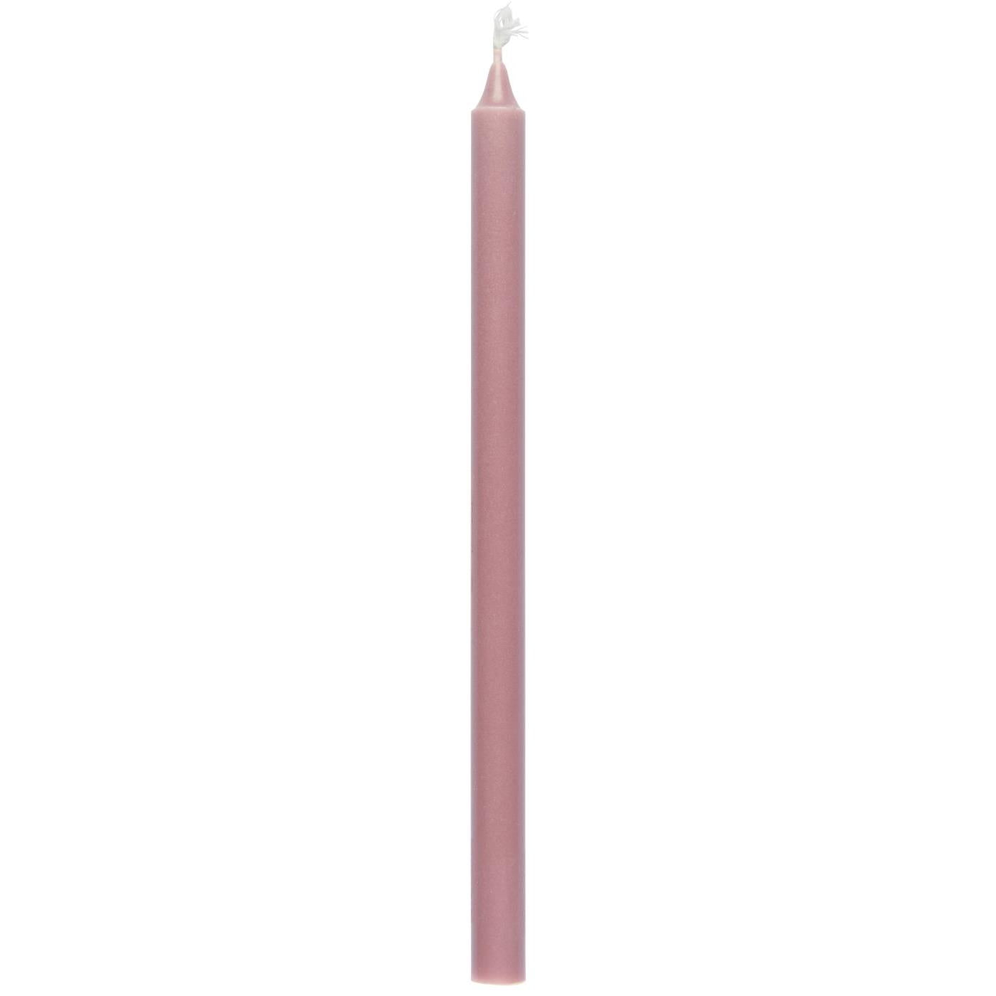 Ib Laursen - Kertelys 10 stk. Ø 1,2 x H 20 cm, farve MALVA