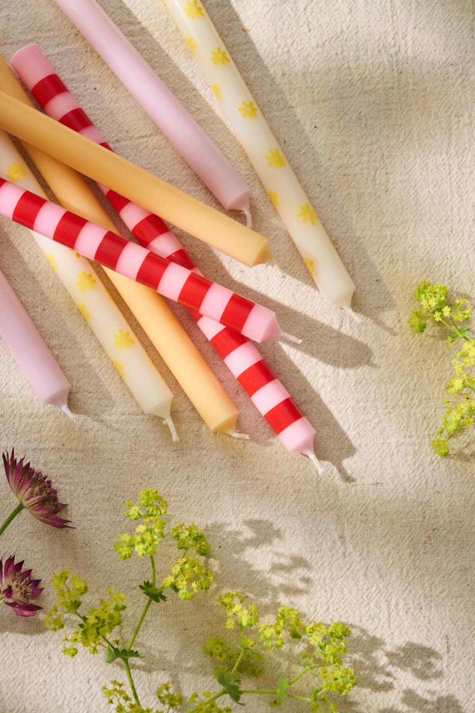 Ib Laursen - Kertelys i forskellige farver Ø 1,3 x H 20 cm