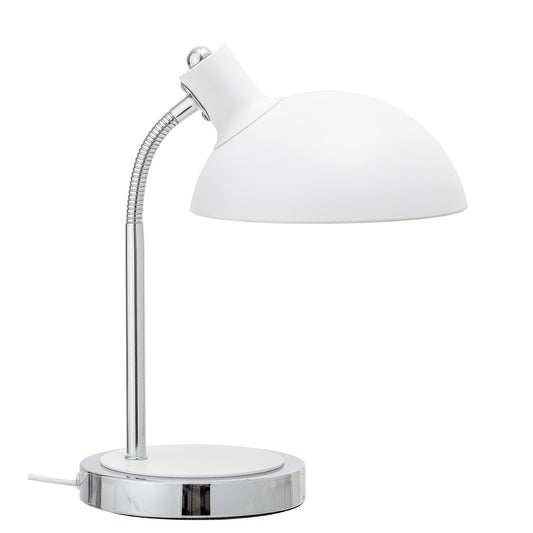Bloomingville - Stalia hvid bordlampe