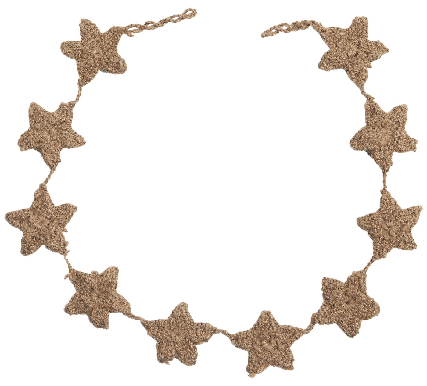 Ib Laursen - Ranke med stjerner hæklet i jute
