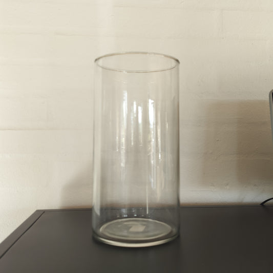 Cylinder glas Ø 13 x H 25 cm