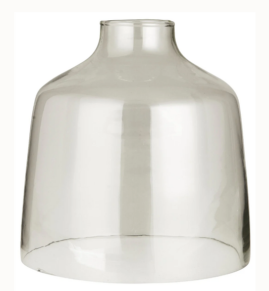 Glasklokke Mila med lille åbning i toppen Ø 19,8 x H 20,5 cm