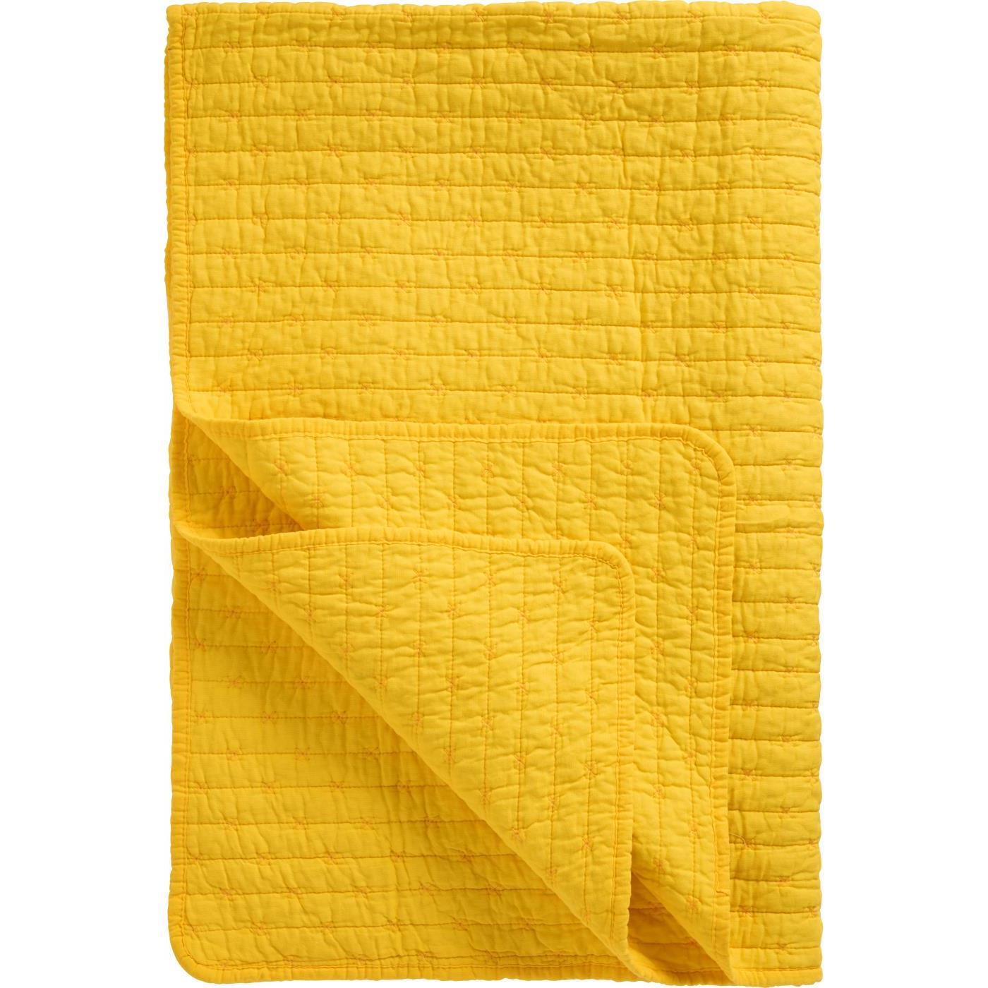 Ib Laursen - Quilt med korssting, GUL
