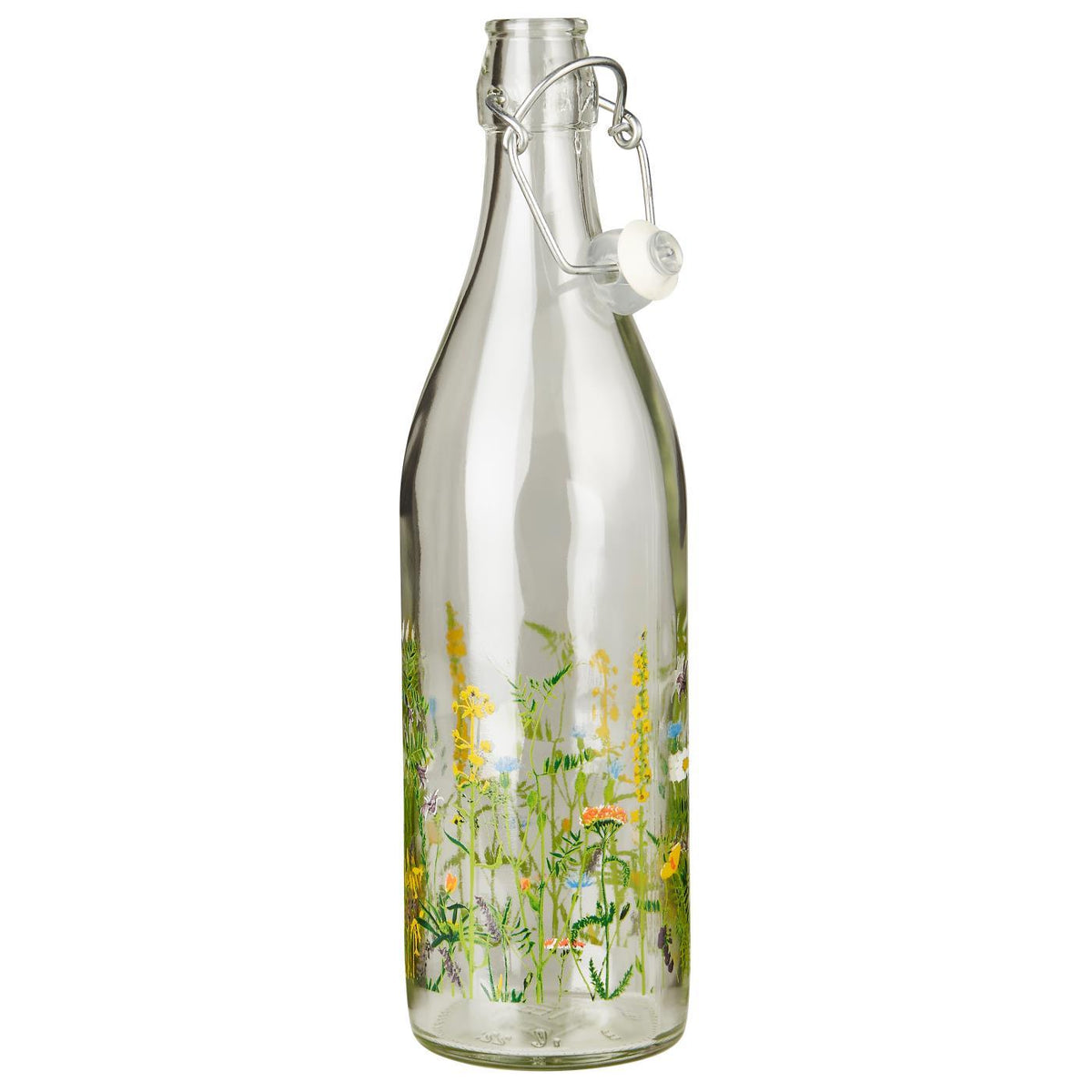 Ib Laursen - Glasflaske med patentlåg og 6 glas SUMMER FIELD
