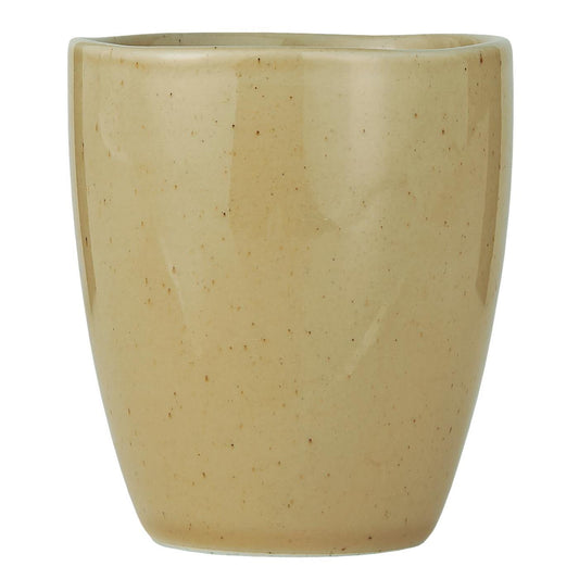 Ib Laursen - Dunes Krus uden hank Mustard Ø 8 x H 9 cm