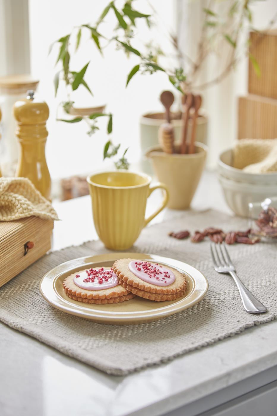 Ib Laursen - Dunes frokost tallerken Mustard Ø 22 x H 2,6 cm